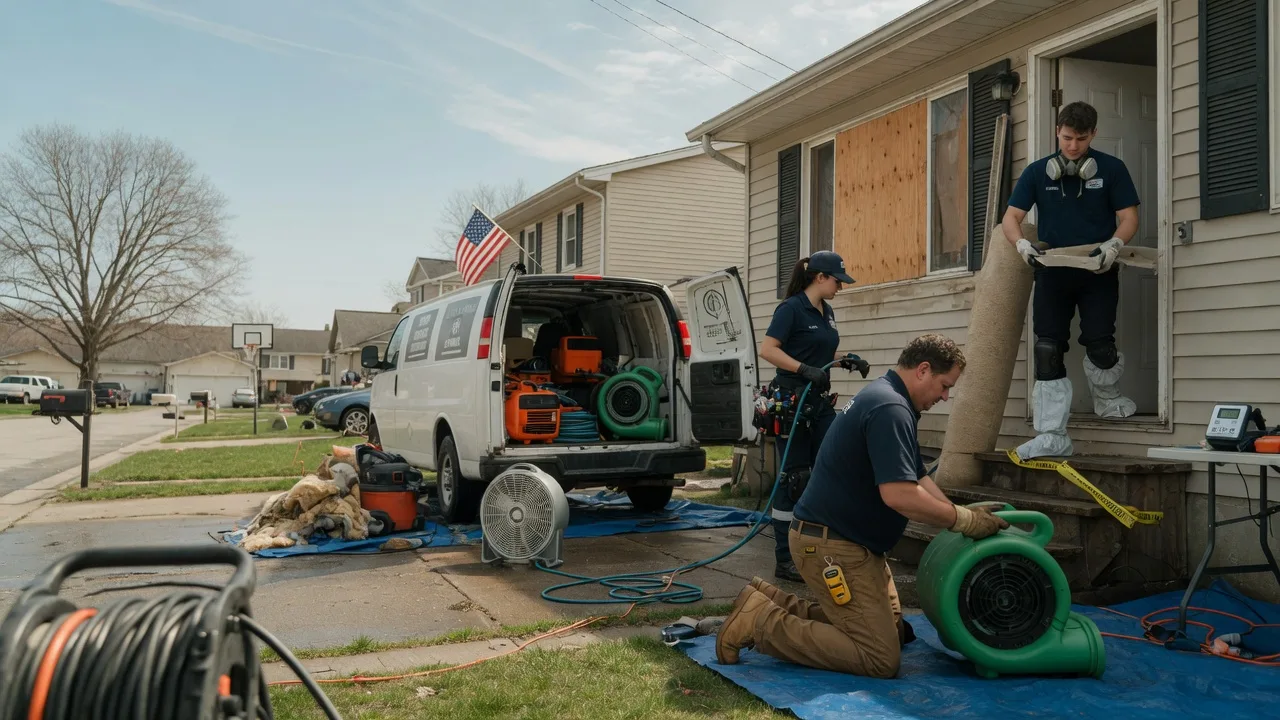 Water Damage Restoration in Vanderwagen, NM near me